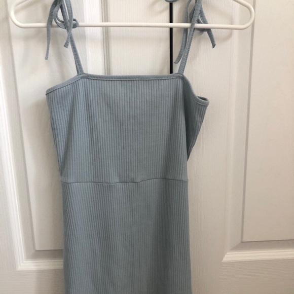 Ribbed mini dress - Picture 5 of 7